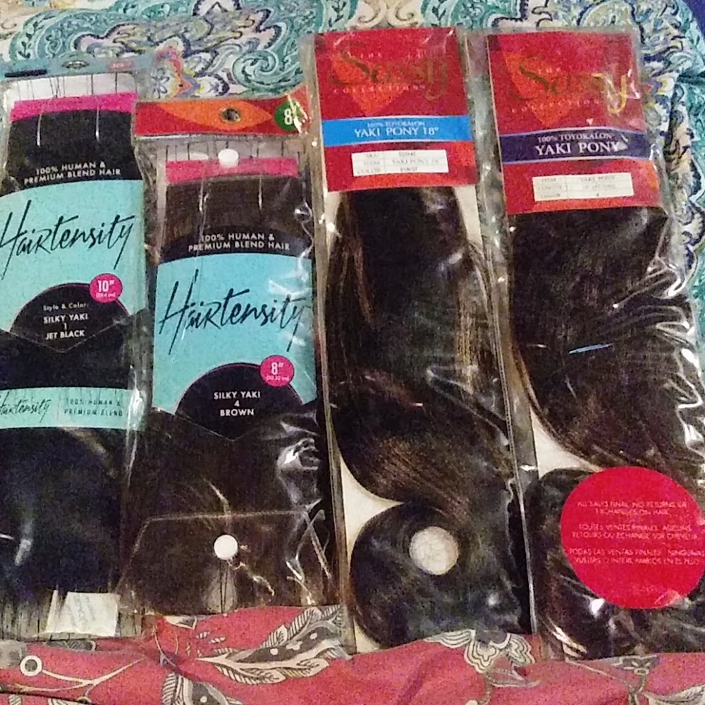 Human hair extensions